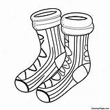 Striped Socks Coloring Page  Pagescom sketch template