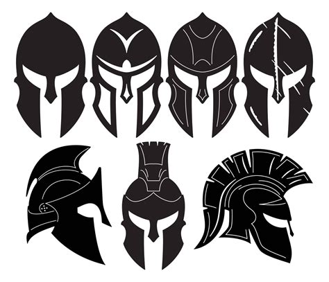 Spartan Helmet Mask Skulls Signs and Symbols Fishes Packages - Etsy