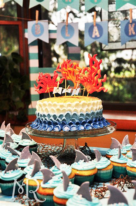 Under the Sea First Birthday Party - Mandy Ringe Photography