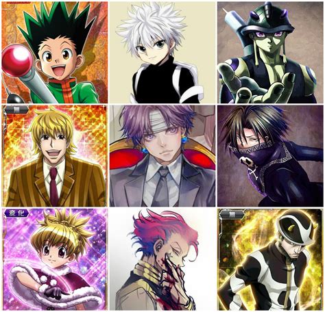 Favorite Hunter x Hunter characters : r/3x3s