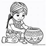 Pottery Coloring Pages  Free & Printable sketch template