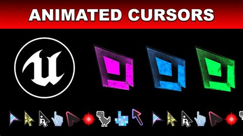 Unreal Engine Animated Cursor/ Mouse Pointer - YouTube