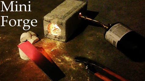 Knife Making Forge - YouTube