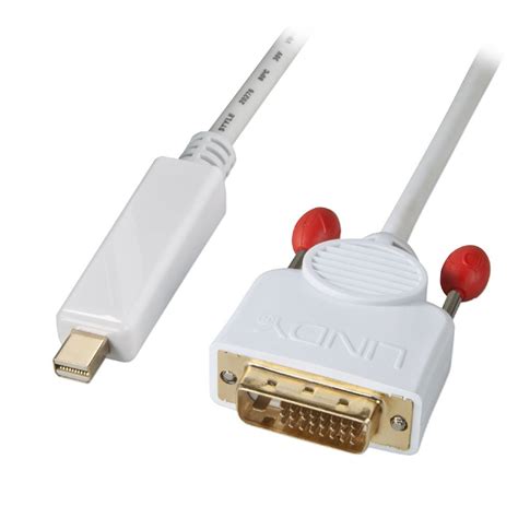 2m Mini DisplayPort to DVI-D Adapter Cable