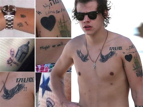 Harry Styles' Tattoos: Mapping One Direction Star's Body Art | HuffPost UK