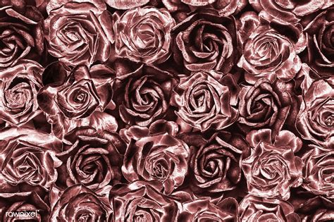 Shiny rose gold roses background | free image by rawpixel.com | Rose ...