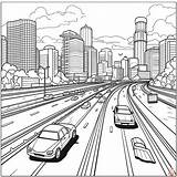 Printable Road Coloring Pages Free For Kids And Adults sketch template