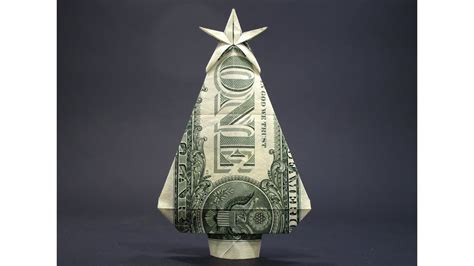 Dollar Bill Origami Christmas Tree: A Creative Way to Decorate for the ...