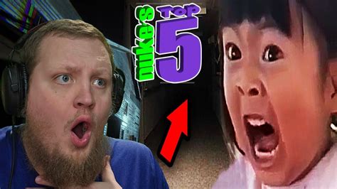 10 SCARY VIDEOS!!! (Nukes Top 5 REACTION) - YouTube