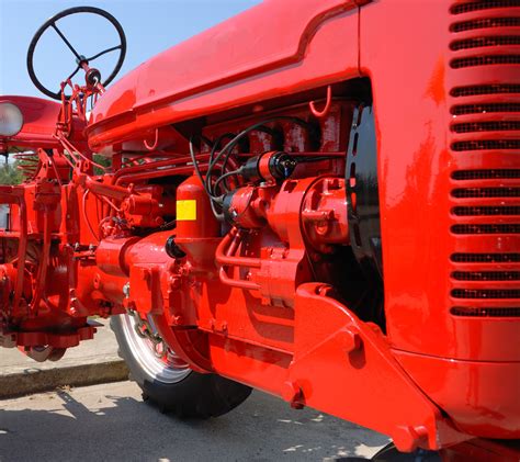 Motor, Retro, Power, Engine, Red Tractor, red, transportation free image | Peakpx