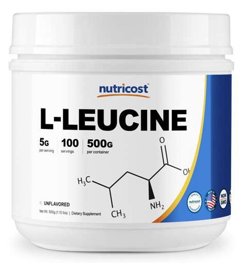 Nutricost L-Leucine Powder - Best Prices Guaranteed!