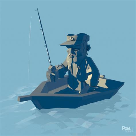 Patience fisherman artists on tumblr GIF - Find on GIFER