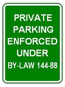 Parking Enforcement on Private Property - City of Brantford