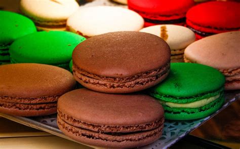 French Macarons Close-Up - Creative Commons Bilder