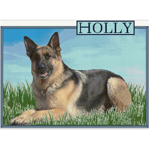 Examples of a cross stitch design - Holly | DoodleCraft Design