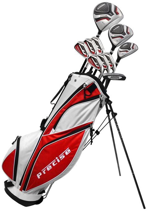 Precise Mens Deluxe Tall Complete Golf Club Sets