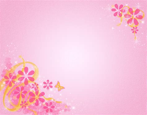 Pink floral frame PPT Backgrounds, Pink floral frame ppt photos, Pink floral frame ppt pictures ...