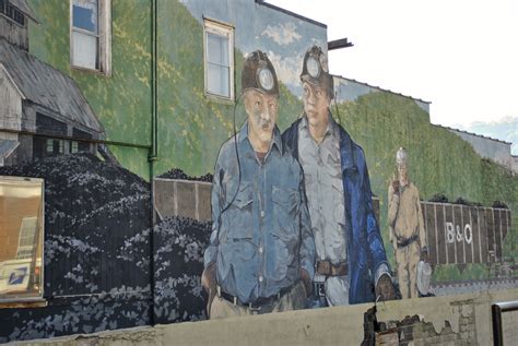 Coal Miner Mural, Marlinton, WV Photography by Tina Mooney | West virginia mountains, West ...