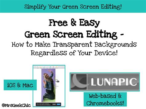 Free & Easy Green Screen Editing – How to Make Transparent Backgrounds