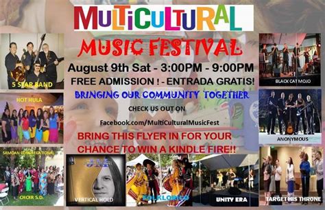 MultiCultural Music Festival August 9th in Anaheim, CA -- First Congregational Church of Anaheim ...