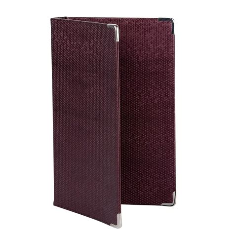 20 Pcs/Lot Wine Red PU Restaurant Menu Folders Menu Covers for ...