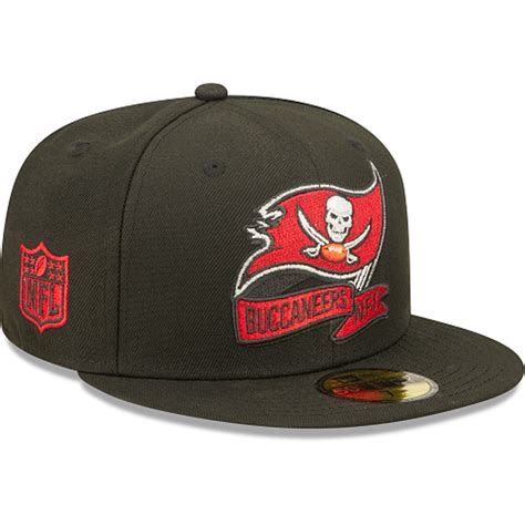 New Era Tampa Bay Buccaneers 2022 Sideline Black 59FIFTY Fitted Hat