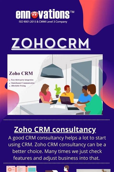 Zoho CRM Consultancy | Crm, Zoho, Crm system