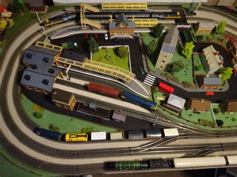 Complete Hornby Layout - highly detailed with 4 Locomotives and Lots of Extrasl | in Houghton ...