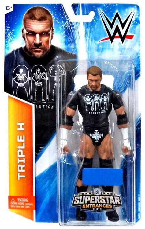 WWE Wrestling Superstar Entrances 2015 Triple H Exclusive Action Figure Mattel Toys - ToyWiz