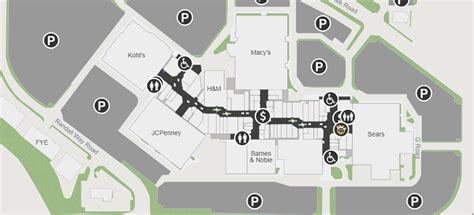 Kitsap Mall Map