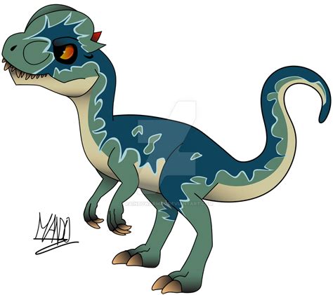 Dilophosaurus by rainbowarmas on DeviantArt