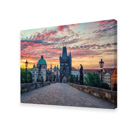 Charles Bridge Sunrise – Legendary Wall Art