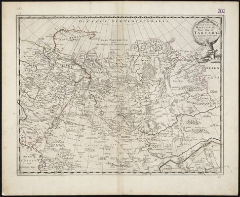 To the Great Czar of Moscovie this Map of Tartary &c. is humbly dedicated - Norman B. Leventhal ...