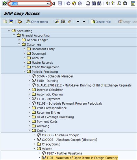 Foreign Currency Revaluation in SAP: Month End Closing