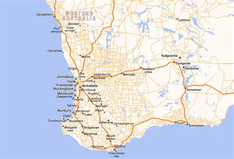 Perth Map - Australia