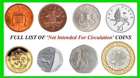 UK NIFC FULL LIST || DECIMAL COINS || ROYAL MINT || 2018 VIDEO - YouTube