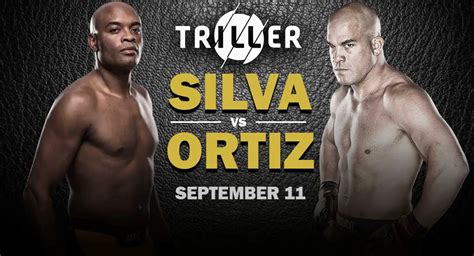 Anderson Silva Vs. Tito Ortiz Set For Triller on September 11 - ITN WWE