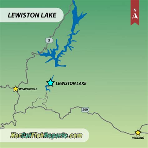 Lewiston Lake - Lewiston, CA - Fish Reports & Map