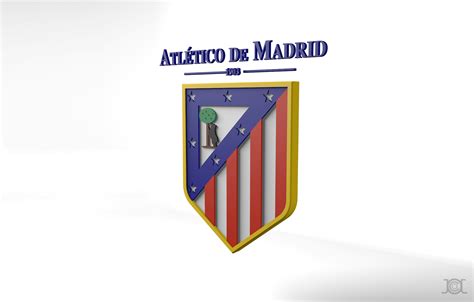 HD Atletico Madrid Logo Wallpaper Free Download