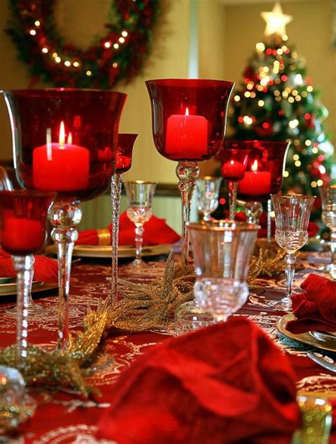 40 Christmas Table Decoration Ideas - Bored Art