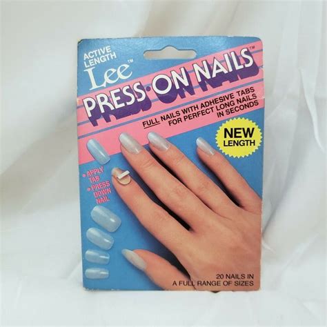 Lee Press on Nails - Active Length Full Set with Tabs SEALED BOX #Lee | Lee press on nails ...