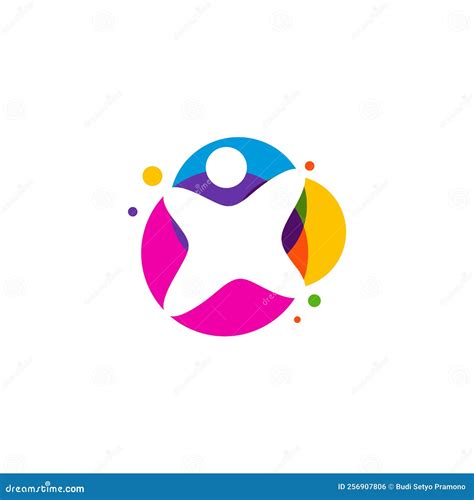 Colorful Kids Logo Template Design Vector, Emblem, Design Concept, Creative Symbol, Icon Stock ...