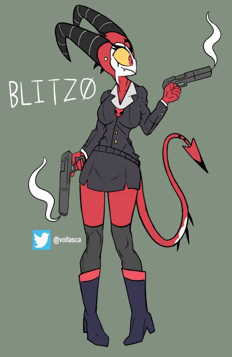 Female Blitzo!! : r/HelluvaBossFanArt