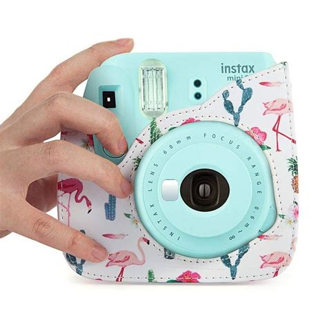 Instax Mini 9/ 8/ 8+ Protective Case, Pu Leather Camera Case Bag with ...