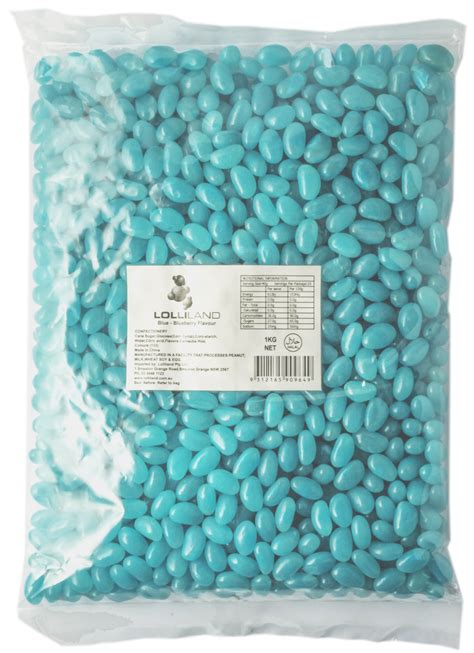 Bulk Blue Jelly Beans (1kg)