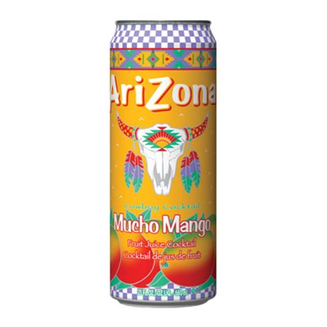 Arizona Mucho Mango (XL 23oz can) – A Taste of the States | Jus de fruit, Boisson arizona, Mangue