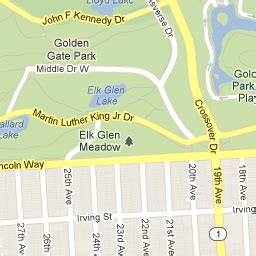 Golden Gate Park Picnic Areas Map #GoldenGate #Picnic #Map | Golden gate park, Area map, Picnic area