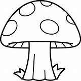 Premium Vector  Mushroom Illustration Black And White outline sketch template