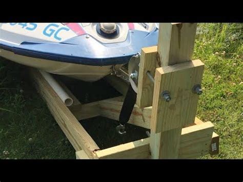 DIY Jet Ski Landing Ramp -Step by Step - YouTube | Jet ski, Floating jet ski dock, Jet ski dock