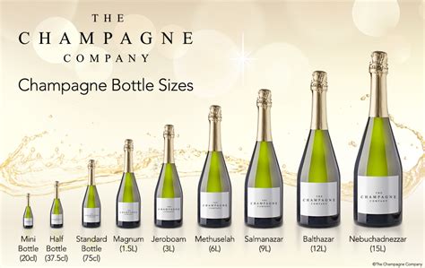 Champagne Bottle Sizes Guide | The Champagne Company